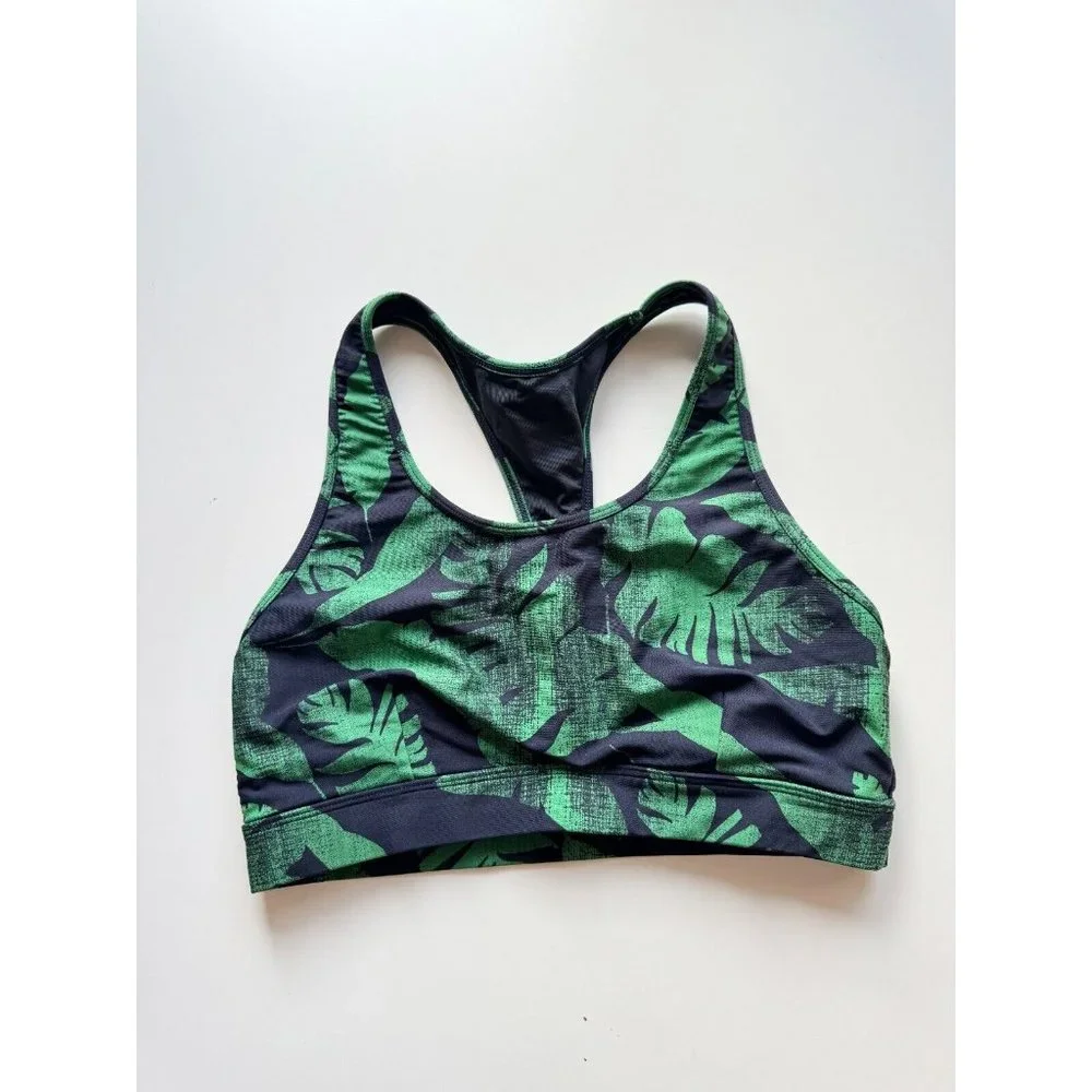 THE UPSIDE Green Palm Lead Print Anna Bra 29" Leggings Workout Set, Size M/US8 - Picture 5 of 16